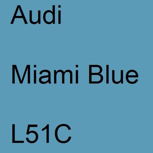 Audi, Miami Blue, L51C.